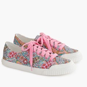 Tretorn Floral Tennis Shoes
